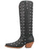 Image #3 - Dingo Women's Broadway Bunny Studded Tall Western Boots - Snip Toe, Black, hi-res