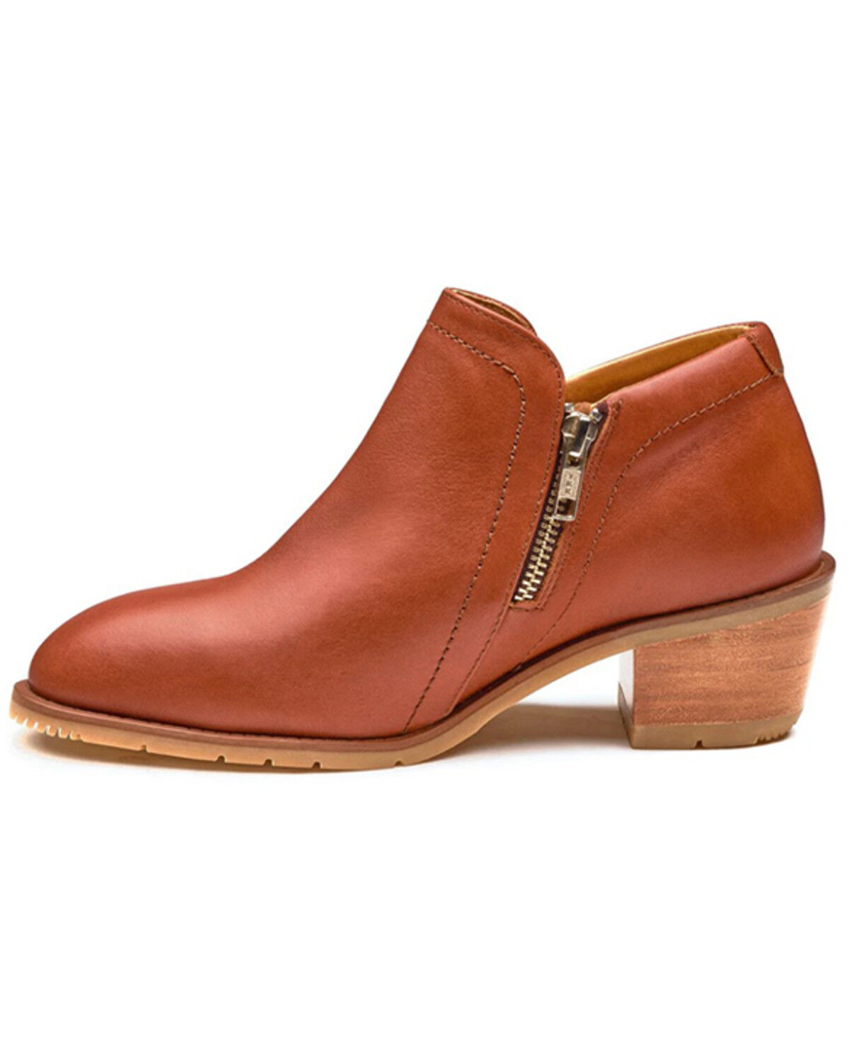 Image #3 - Xena Workwear Women's Gravity Work Shoes - Steel Toe, Cognac, hi-res