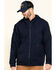 Image #1 - Hawx Men's FR Zip Up Fleece Hooded Work Hoodie , Navy, hi-res