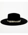 Image #3 - Brixton Women's Leigh Felt Fedora, Black, hi-res