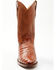 Image #4 - Cody James Black 1978® Men's Chapman Exotic Caiman Belly Western Boots - Round Toe, Cognac, hi-res