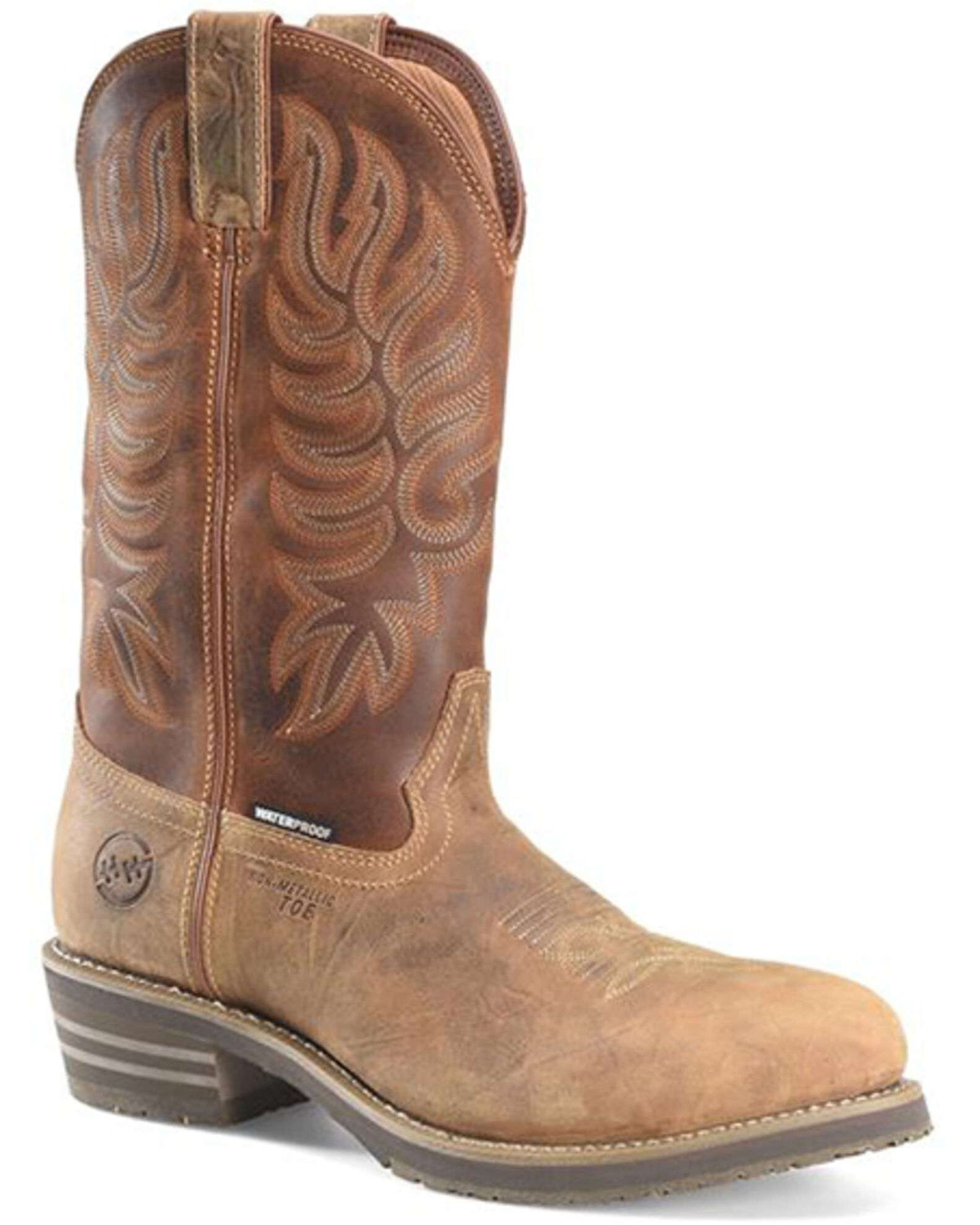 Double H Men s Garza Waterproof 12 Work Boots Composite Toe Sheplers