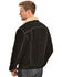 Image #3 - Scully Men's Sherpa Lined Boar Suede Jacket, Black, hi-res