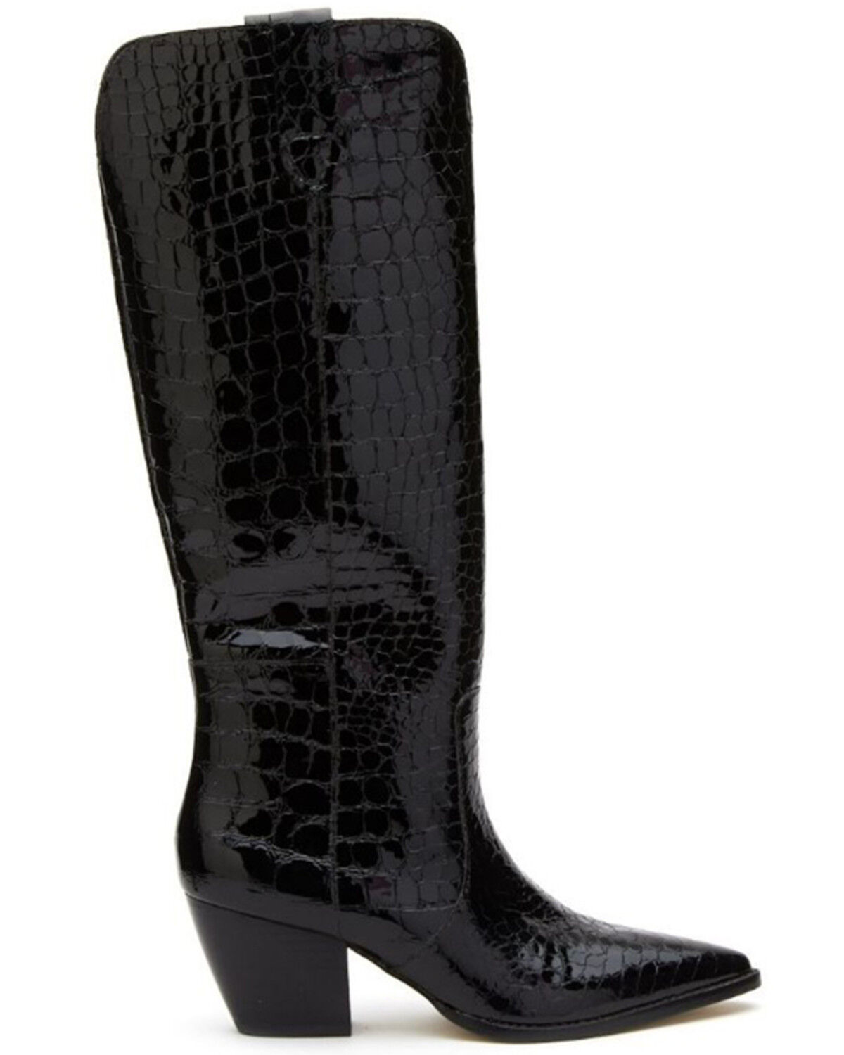 Image #2 - Matisse Women's Stella Western Boots - Round Toe, Black, hi-res