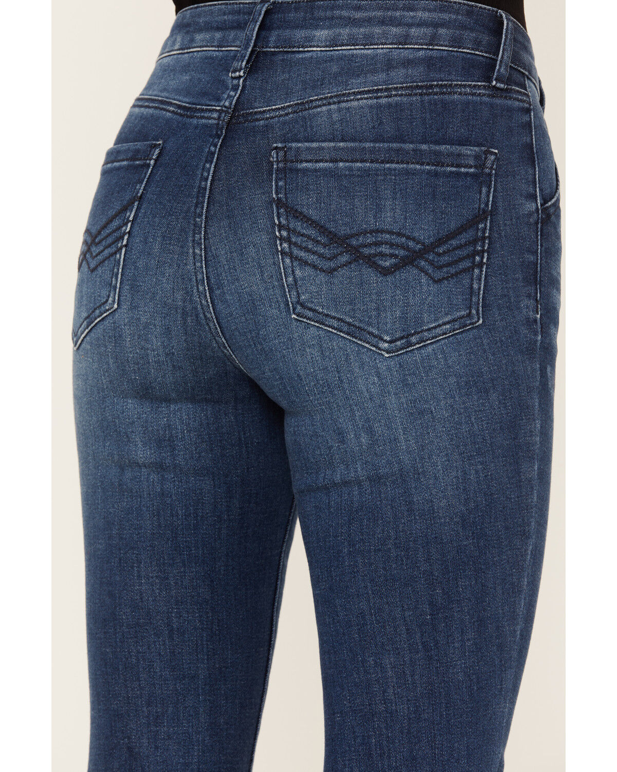 Image #4 - Idyllwind Women's Arena Avenue High Risin' Flare Jeans, Dark Wash, hi-res