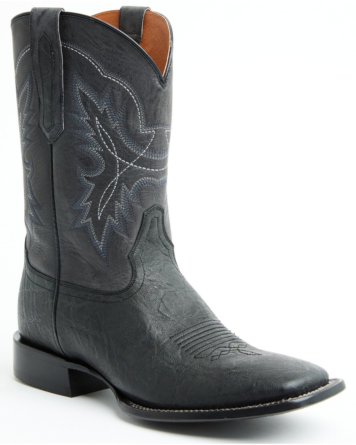 Image #1 - Cody James Men's Linwood Western Boots - Broad Square Toe, Black, hi-res