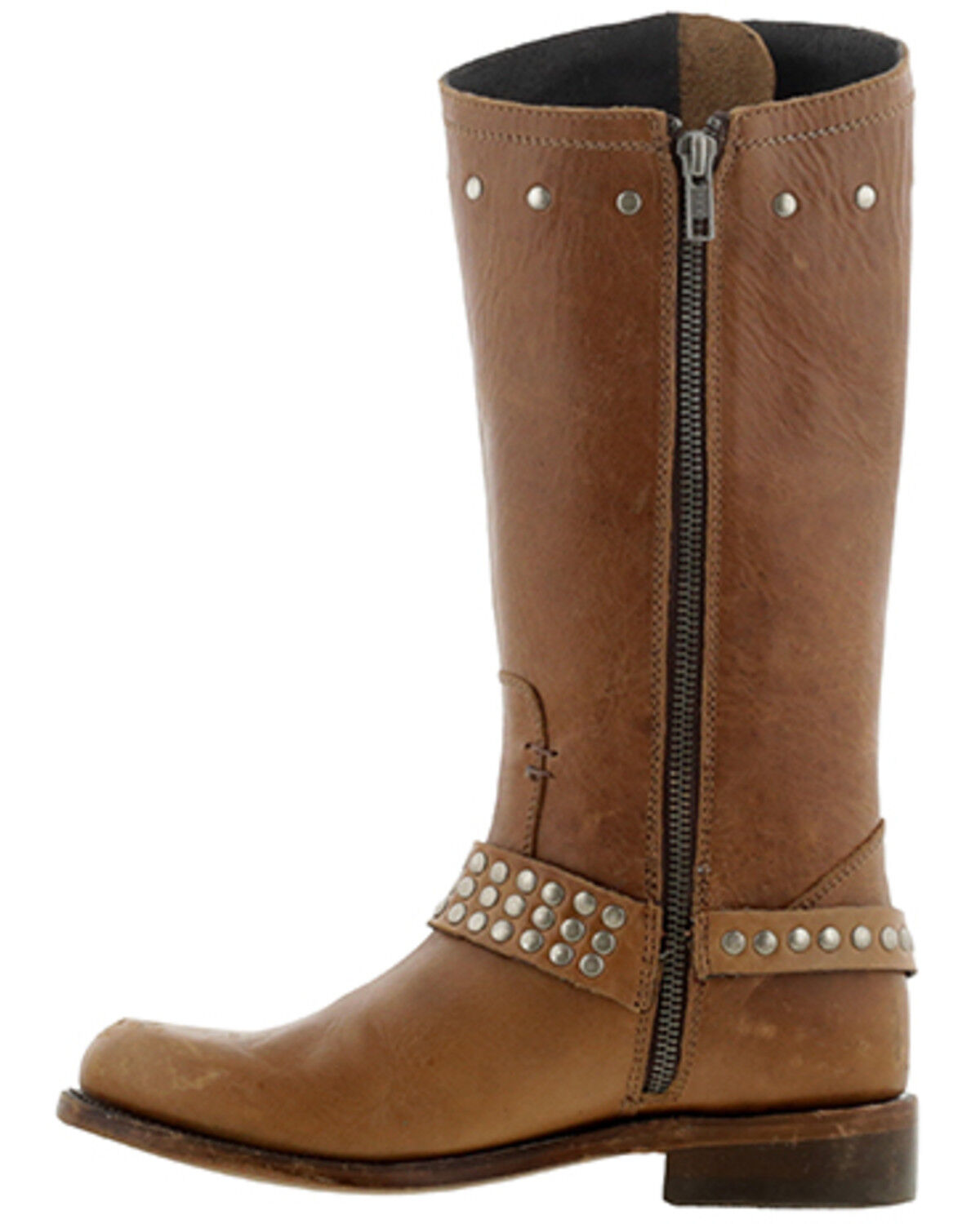 Image #3 - Liberty Black Women's Veronica Harness Boots - Round Toe, Tan, hi-res
