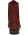 Image #5 - Justin Women's McKean Lace-Up Boots - Round Toe, Red, hi-res