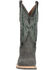 Image #3 - Lucchese Men's Rudy Western Boot - Broad Square Toe, Grey, hi-res
