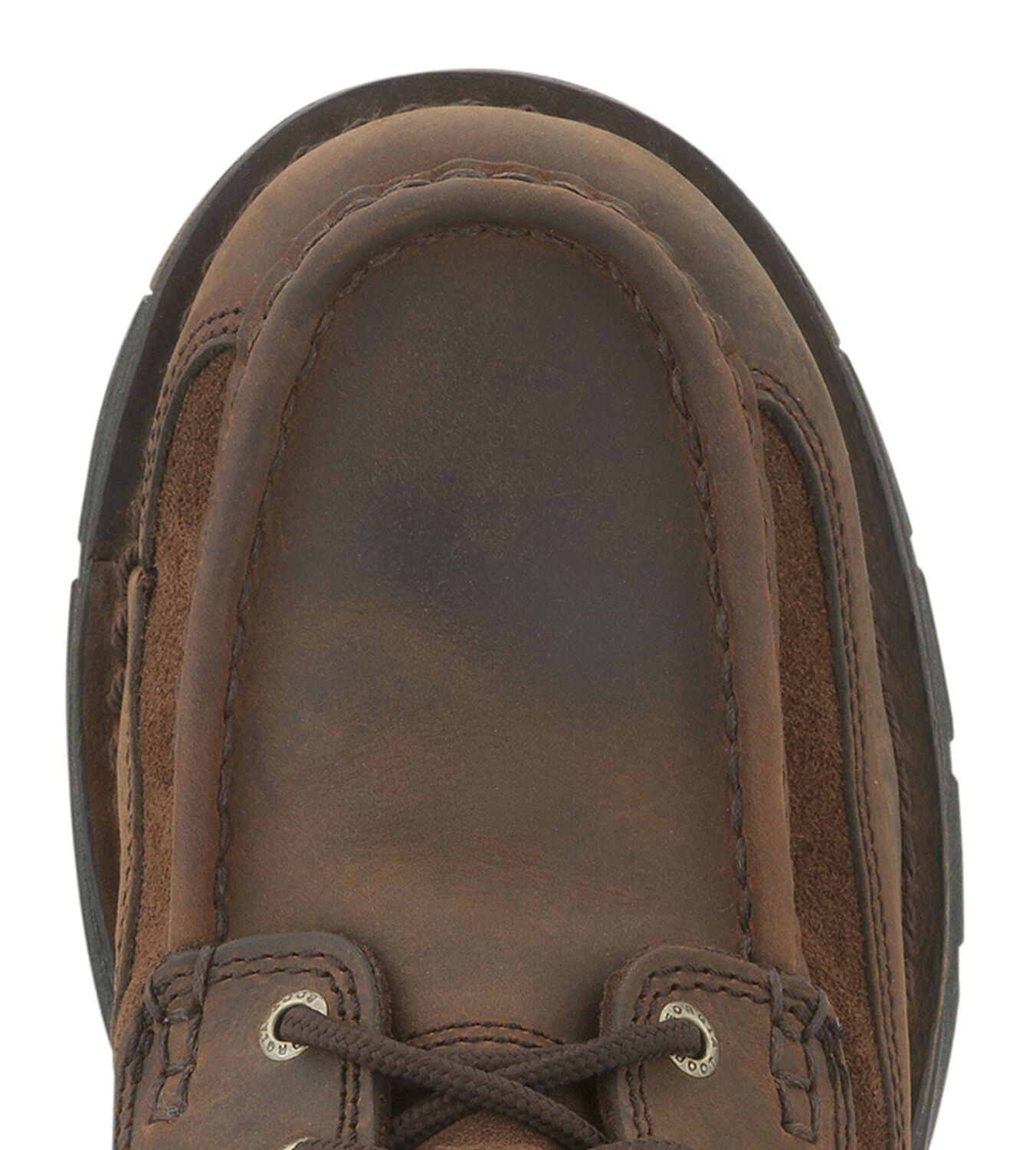 Image #6 - Georgia Boot Men's Athens Waterproof Work Boot - Moc Toe, Brown, hi-res