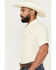 Image #2 - Ariat Men's VentTEK Solid Outbound Short Sleeve Button-Down Shirt, Peach, hi-res