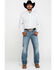 Image #6 - Resistol Men's White Stuart Geo Print Long Sleeve Western Shirt, White, hi-res