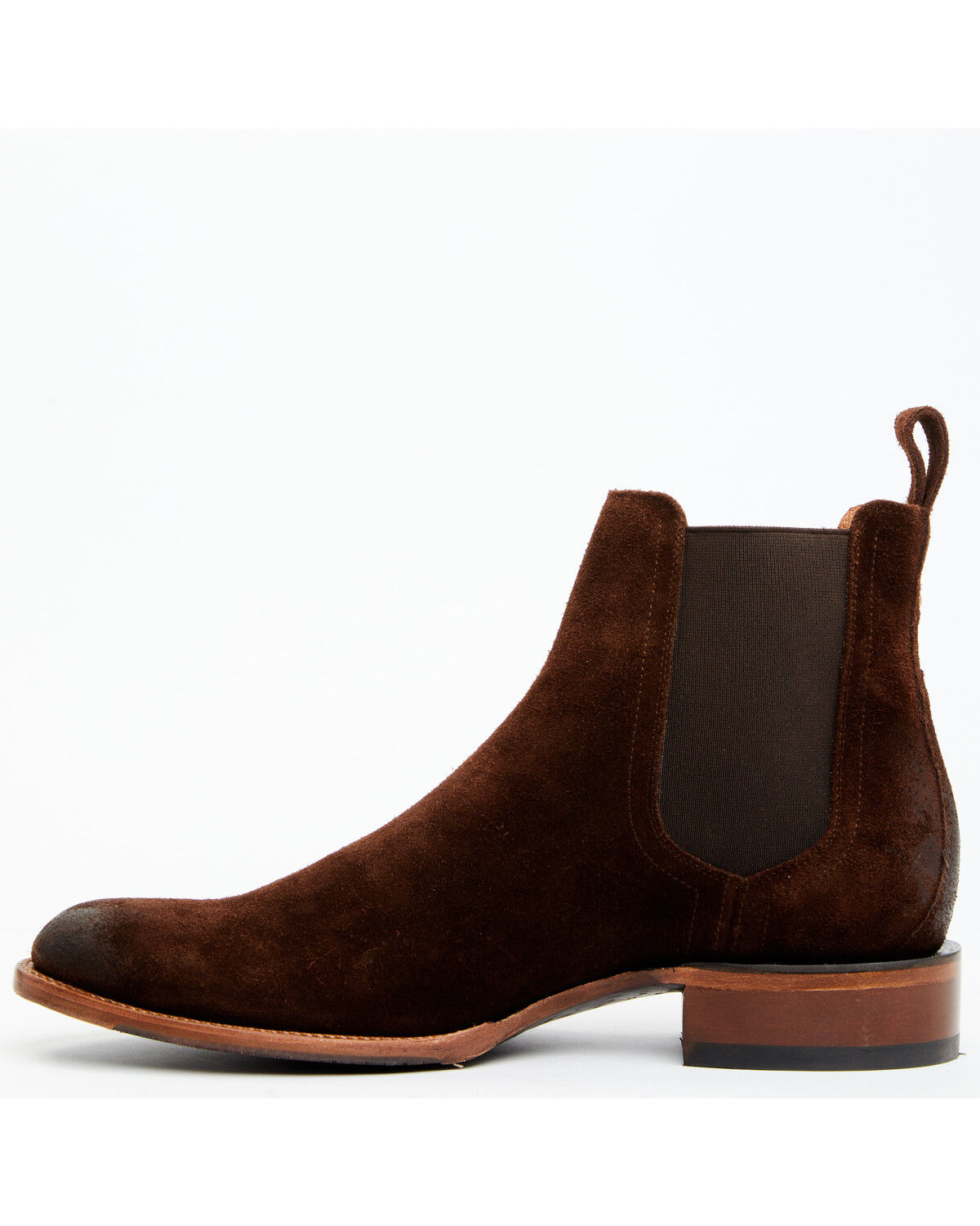Image #3 - Cody James Black 1978® Men's Franklin Chelsea Ankle Boots - Round Toe, Chocolate, hi-res