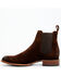 Image #3 - Cody James Black 1978® Men's Franklin Chelsea Ankle Boots - Round Toe, Chocolate, hi-res