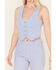 Image #3 - Rolla's Women's Dallas Cord Vest, Light Purple, hi-res