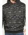 Image #3 - Hooey Men's Legendary Southwestern Print Hooded Sweatshirt, Black, hi-res