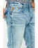 Moonshine Spirit Men's Sutton Light Wash Slim Straight Jeans , Indigo, hi-res
