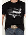 Image #3 - Grunt Style Men's American Acid Short Sleeve Graphic T-Shirt - Big, Black, hi-res