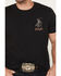 Image #4 - Wrangler Men's Neon Roping Cowboy Logo Short Sleeve Graphic T-Shirt, Black, hi-res