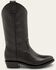 Image #2 - Frye Women's Billy Pull-On Western Boots - Snip Toe, Black, hi-res