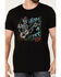 Image #3 - Moonshine Spirit Men's More 4 For The Fans Graphic Short Sleeve T-Shirt, Black, hi-res