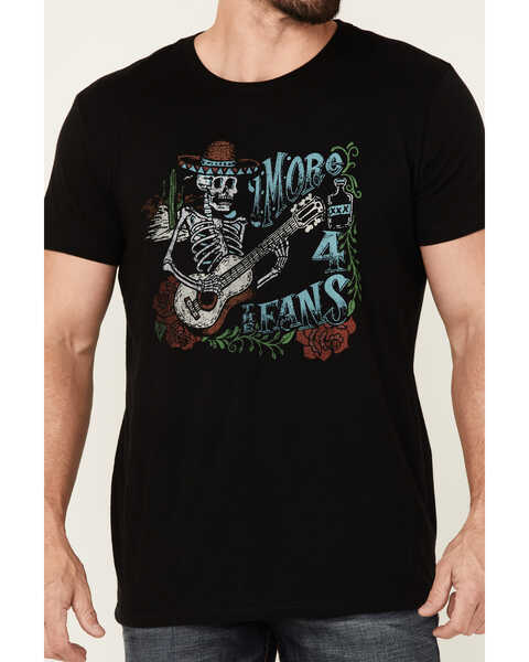 Image #3 - Moonshine Spirit Men's More 4 For The Fans Graphic Short Sleeve T-Shirt , Black, hi-res