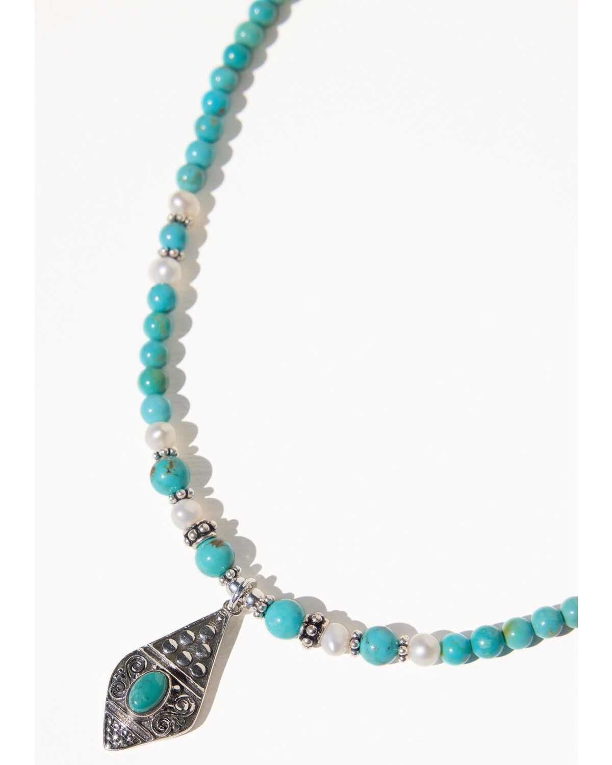 Image #3 - Paige Wallace Women's Tri Pendant Necklace, Silver, hi-res
