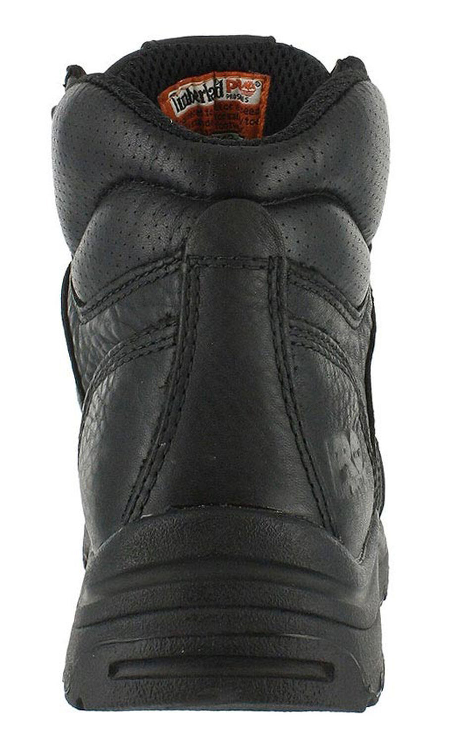 Image #11 - Timberland PRO Men's Titan 6" Work Boots - Alloy Toe, Black, hi-res