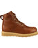 American Worker Men's Russet Lace-Up Work Boots - Steel Toe , Russet, hi-res