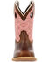 Durango Boys' Lil' Rebel Pro Western Boots - Square Toe , Chestnut, hi-res