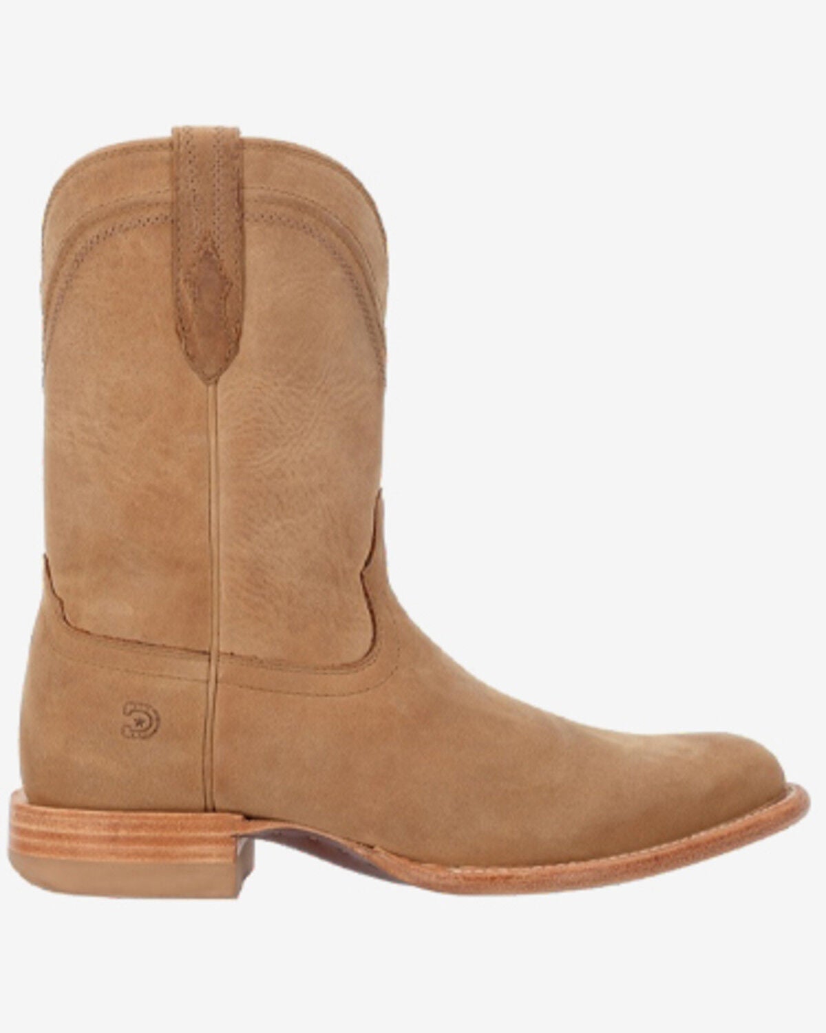 Image #2 - Durango Men's Santa Fe&trade; Roper Western Boots - Round Toe, Sand, hi-res