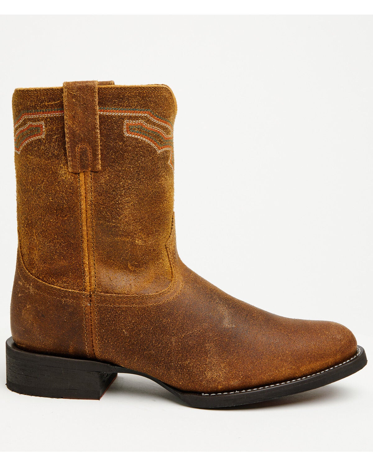 Image #2 - Laredo Men's Bravado Roper Performance Western Boots - Round Toe, Tan, hi-res
