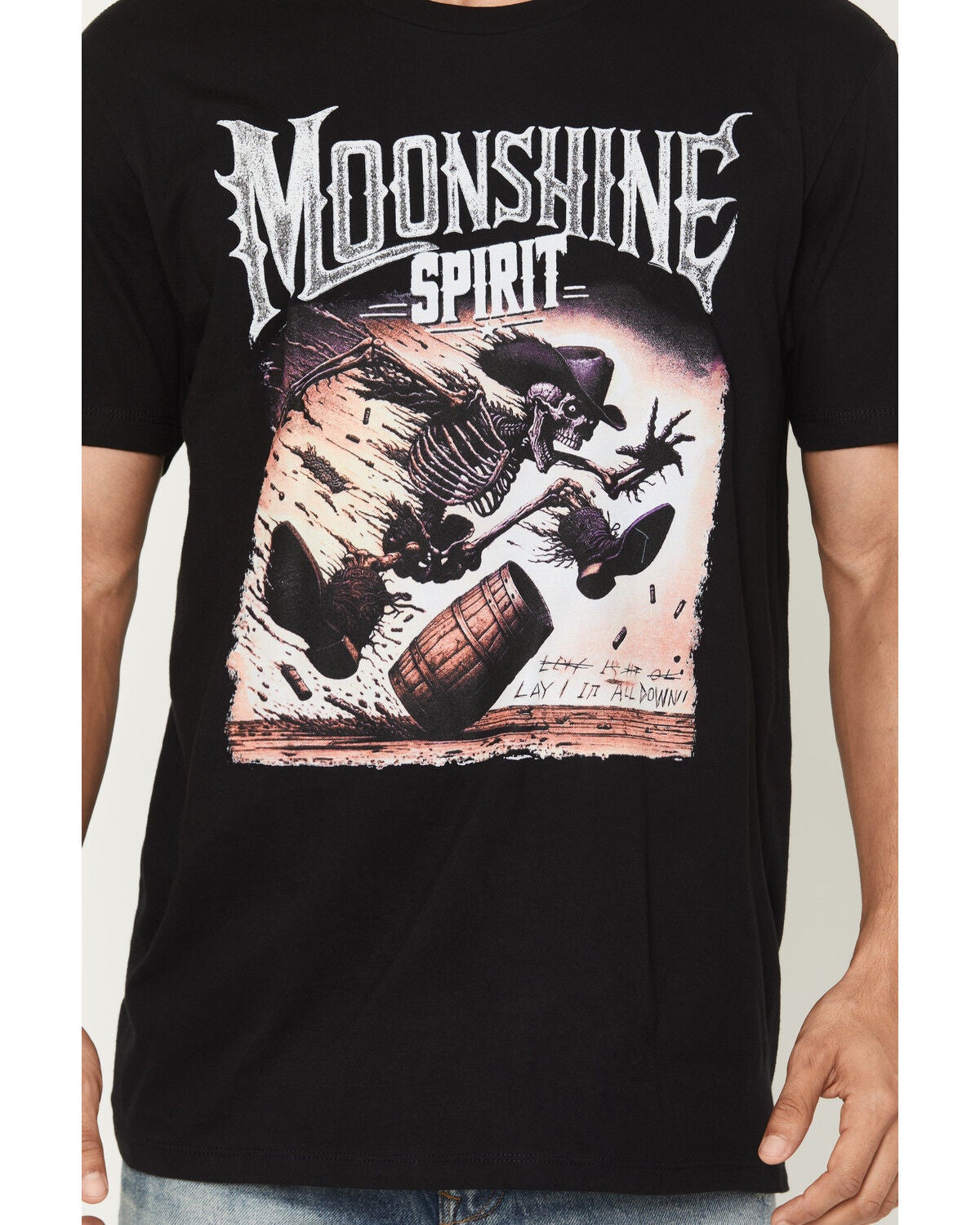 Image #3 - Moonshine Spirit&reg; Men's Concert Tee Short Sleeve Graphic T-Shirt, Black, hi-res