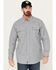 Image #1 - Ariat Men's FR Plaid Print Featherlight Long Sleeve Button Down Work Shirt, , hi-res