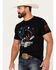 Image #2 - Kerusso Men's Hold Fast Patriotic Short Sleeve Graphic T-Shirt, Black, hi-res