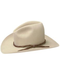 Stetson Men's 6X Gus Fur Felt Cowboy Hat, Silverbelly, hi-res