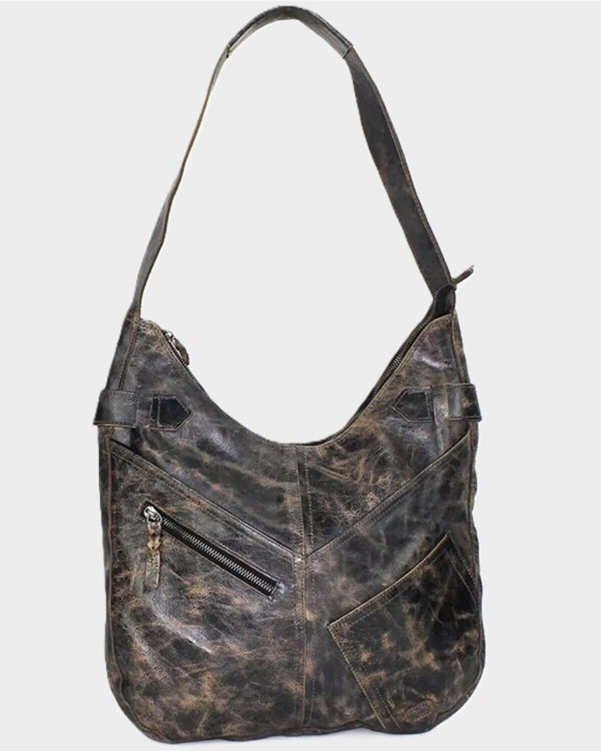 Image #1 - Bed Stu Women's Argus Shoulder Bag, Black, hi-res
