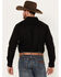 Image #4 - Panhandle Select Men's Solid Long Sleeve Button-Down Western Shirt, Maroon, hi-res