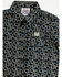 Image #2 - Cinch Infant Boys' Geo Print Long Sleeve Button-Down Western Shirt, Navy, hi-res