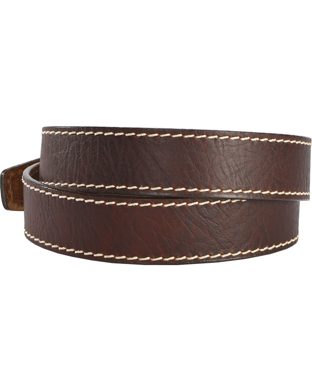 Image #2 - Justin Men's Bison Boulevard Western Belt, Brown, hi-res