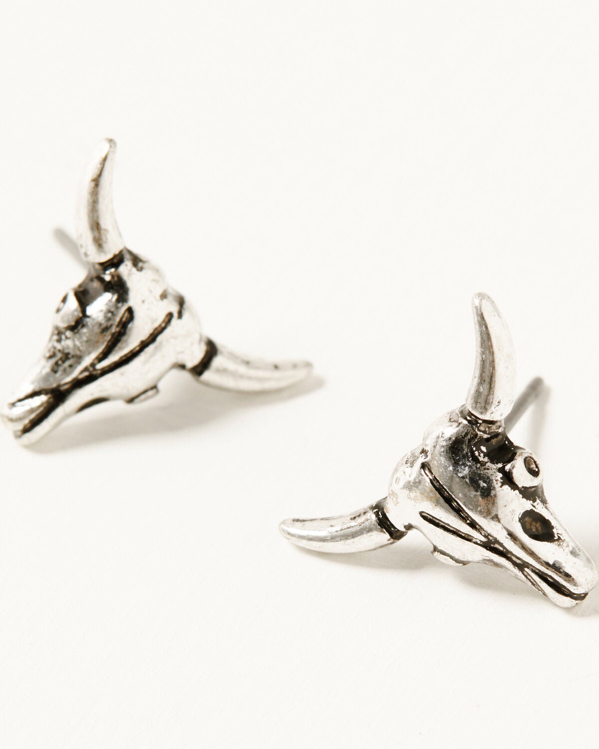 Image #7 - Shyanne Women's Americana Long Horn Earring Set - 6 Piece, Silver, hi-res
