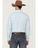 Image #4 - Resistol Men's Long Sleeve Button Down Western Shirt , Blue, hi-res