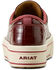 Image #6 - Ariat Women's Skylar Crocodile Print Casual Shoes, Red, hi-res