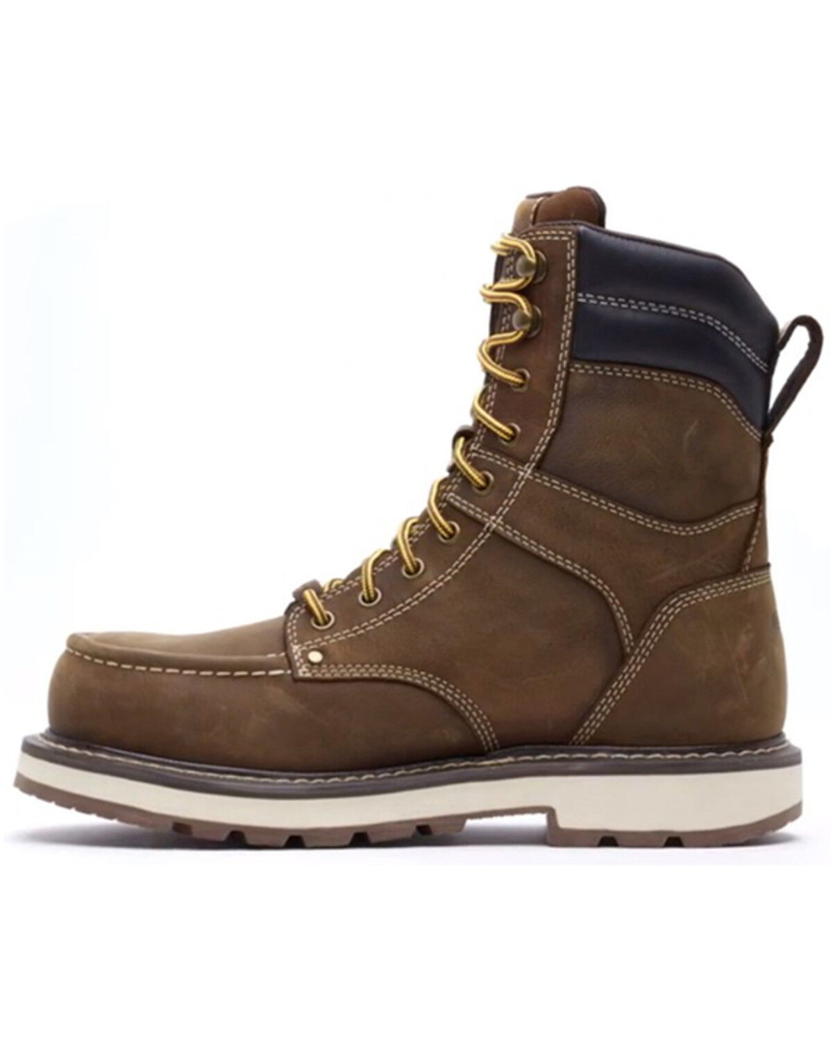 Image #3 - Keen Men's 8" Cincinnati Waterproof Lace-Up Work Boots - Carbon Fiber Toe, Brown, hi-res