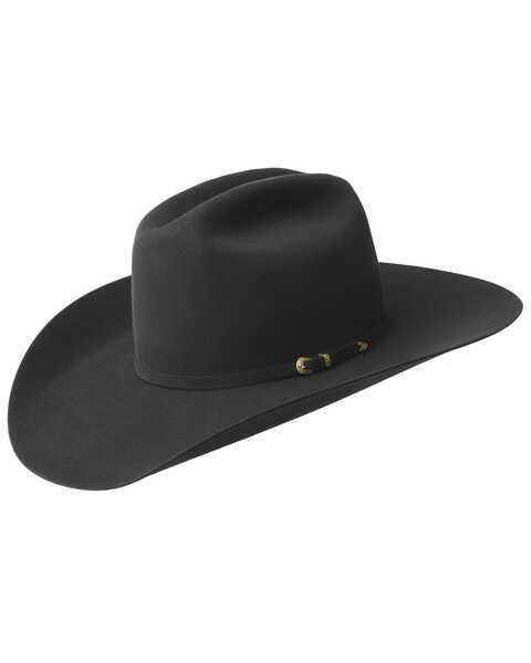 Image #1 - Bailey Gage 10X Felt Cowboy Hat, Black, hi-res