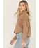 Image #2 - White Crow Women's Leopard Print Button-Down Shacket, Brown, hi-res