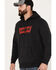 Image #2 - Levi's Men's Logo Hooded Sweatshirt, Black, hi-res