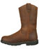 Georgia Boot Men's Suspension System Waterproof Western Work Boots - Soft Toe, Brown, hi-res