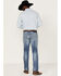 Image #1 - Rock & Roll Denim Men's Rifle Light Wash Reflex Stretch Skinny Jeans , Light Wash, hi-res