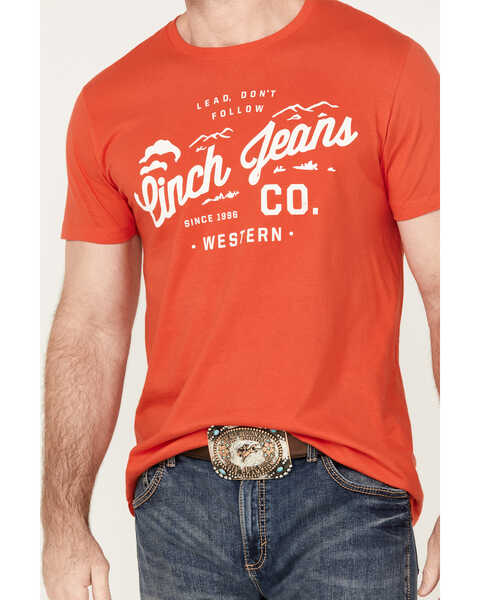 Image #3 - Cinch Men's Lead Don't Follow Short Sleeve Graphic T-Shirt, , hi-res